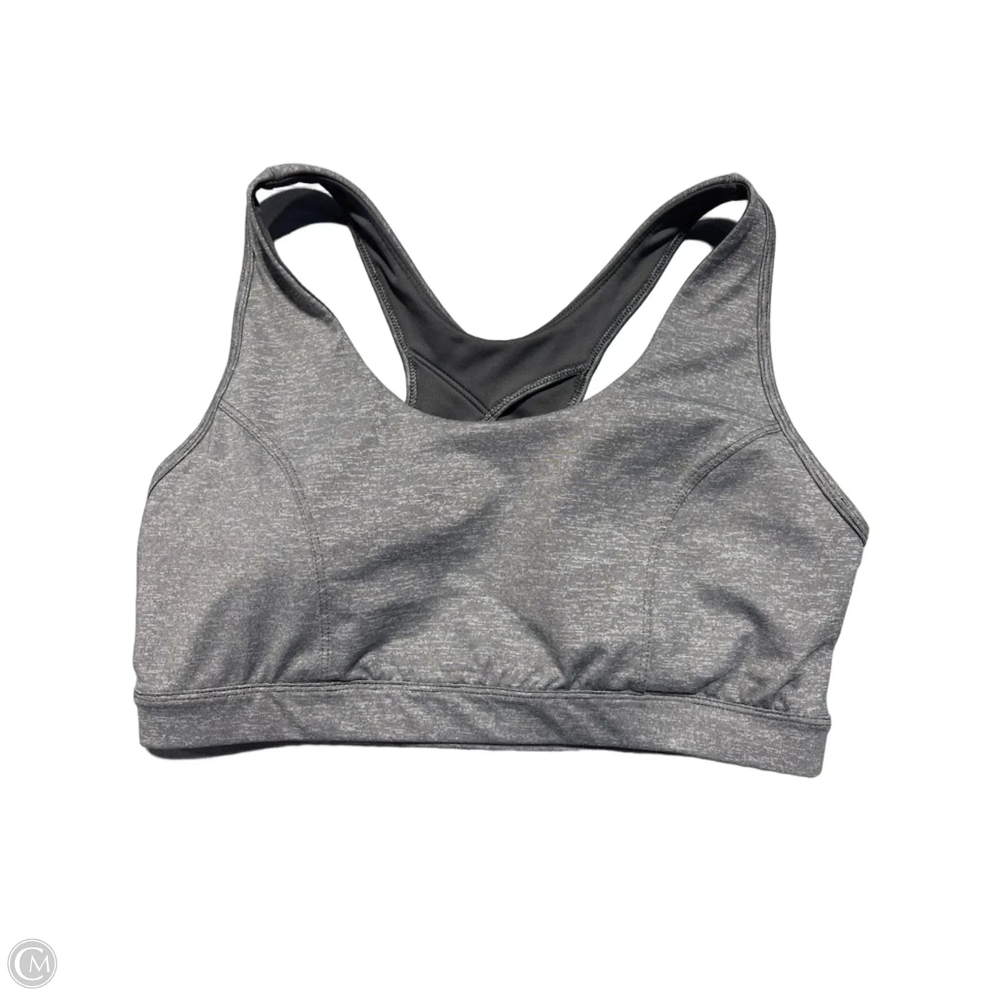 Athletic Bra By Tek Gear In Grey, Size: Xl