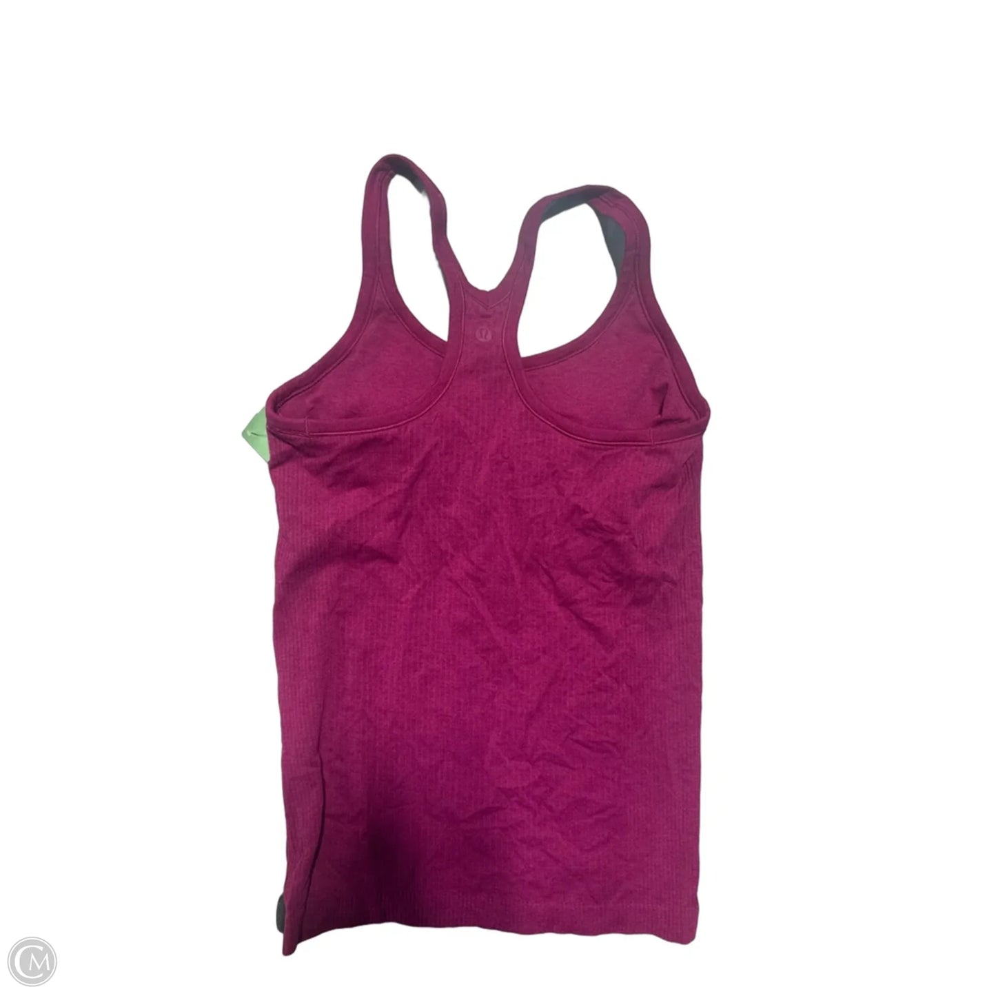 Athletic Tank Top By Lululemon In Pink, Size: 8
