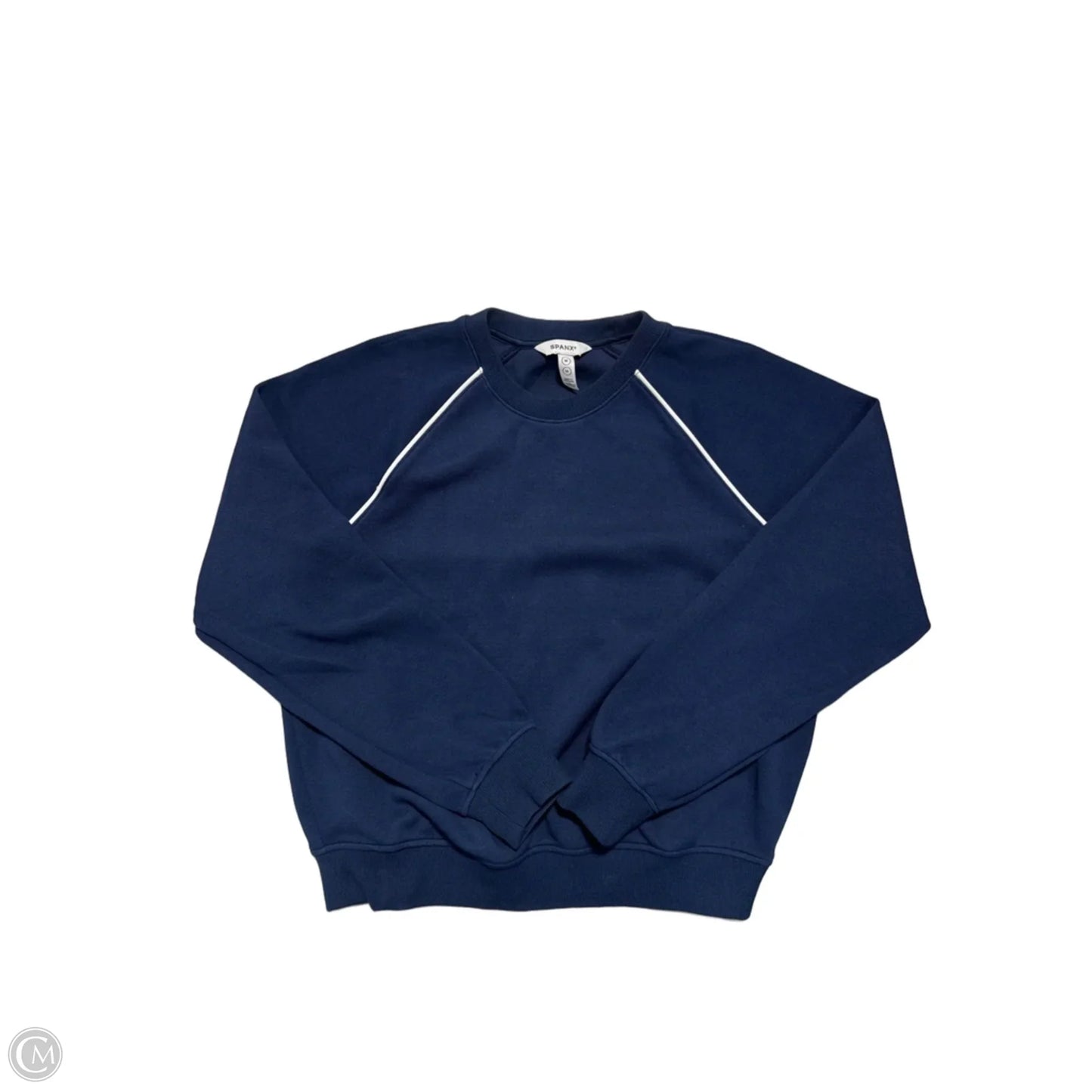 Top Long Sleeve By Spanx In Navy, Size: M
