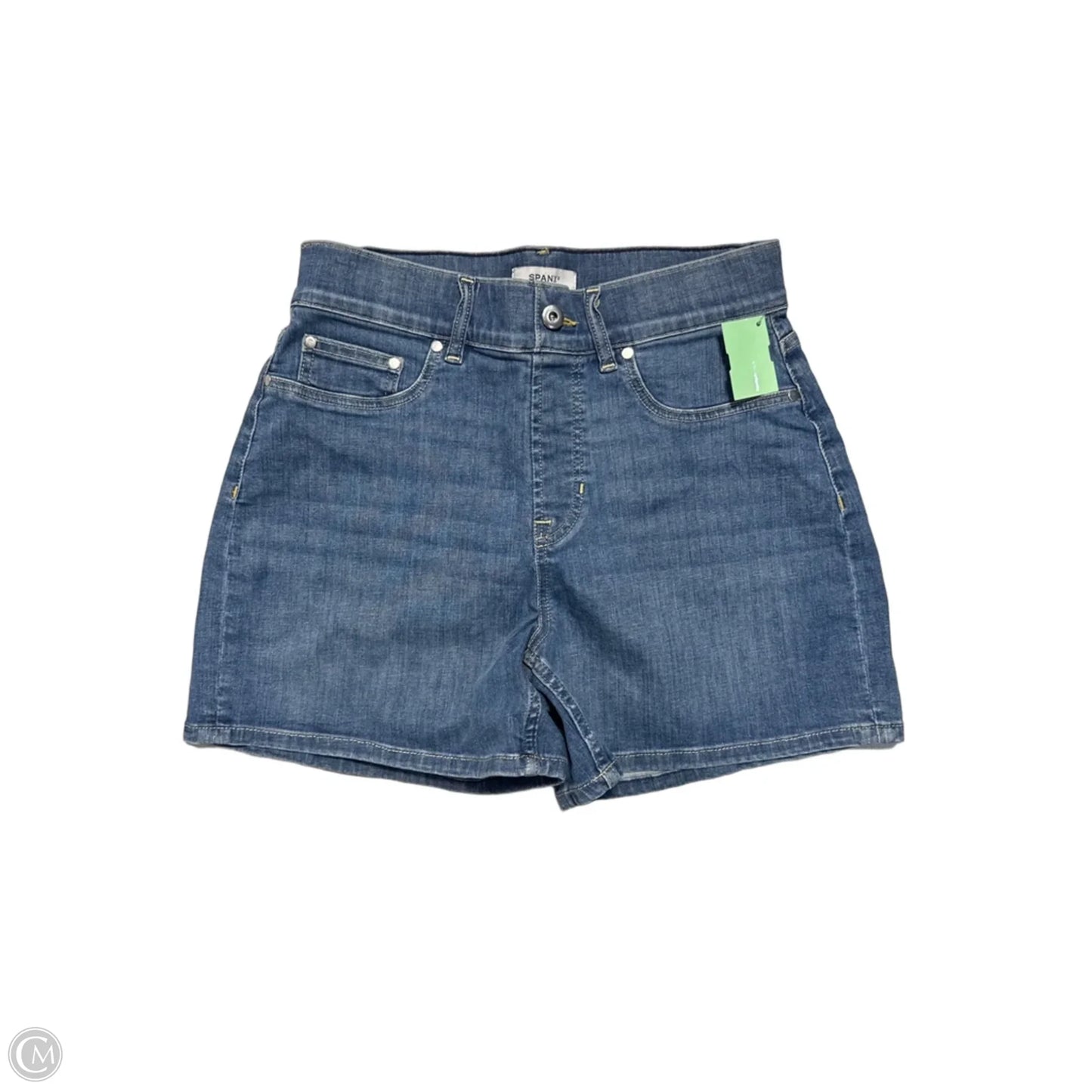 Shorts By Spanx In Blue Denim, Size: M