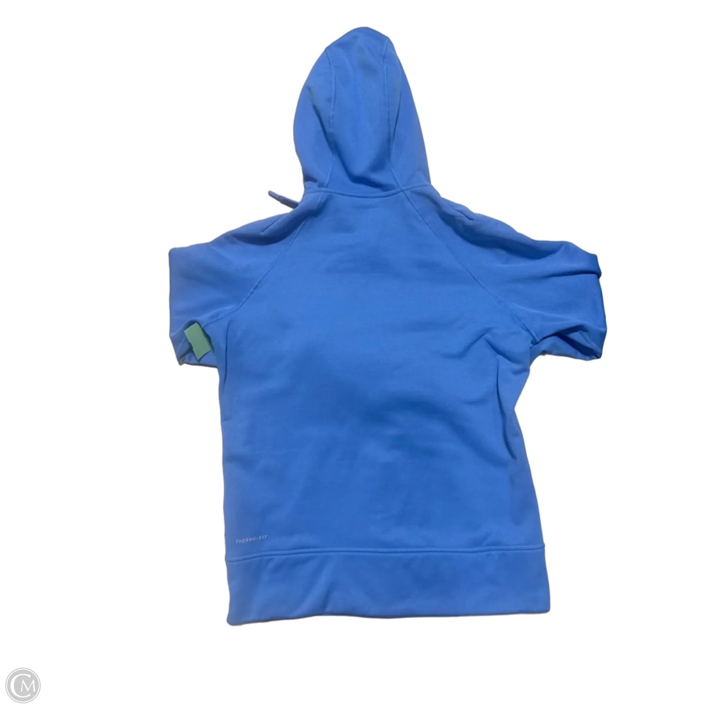 Sweatshirt Hoodie By Nike In Blue, Size: L