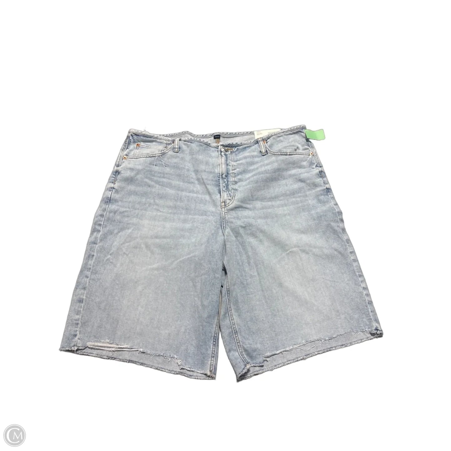 Shorts By American Eagle In Blue Denim, Size: 20