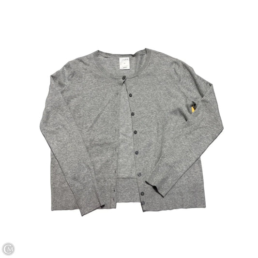 Sweater Cardigan By Serra In Grey, Size: M