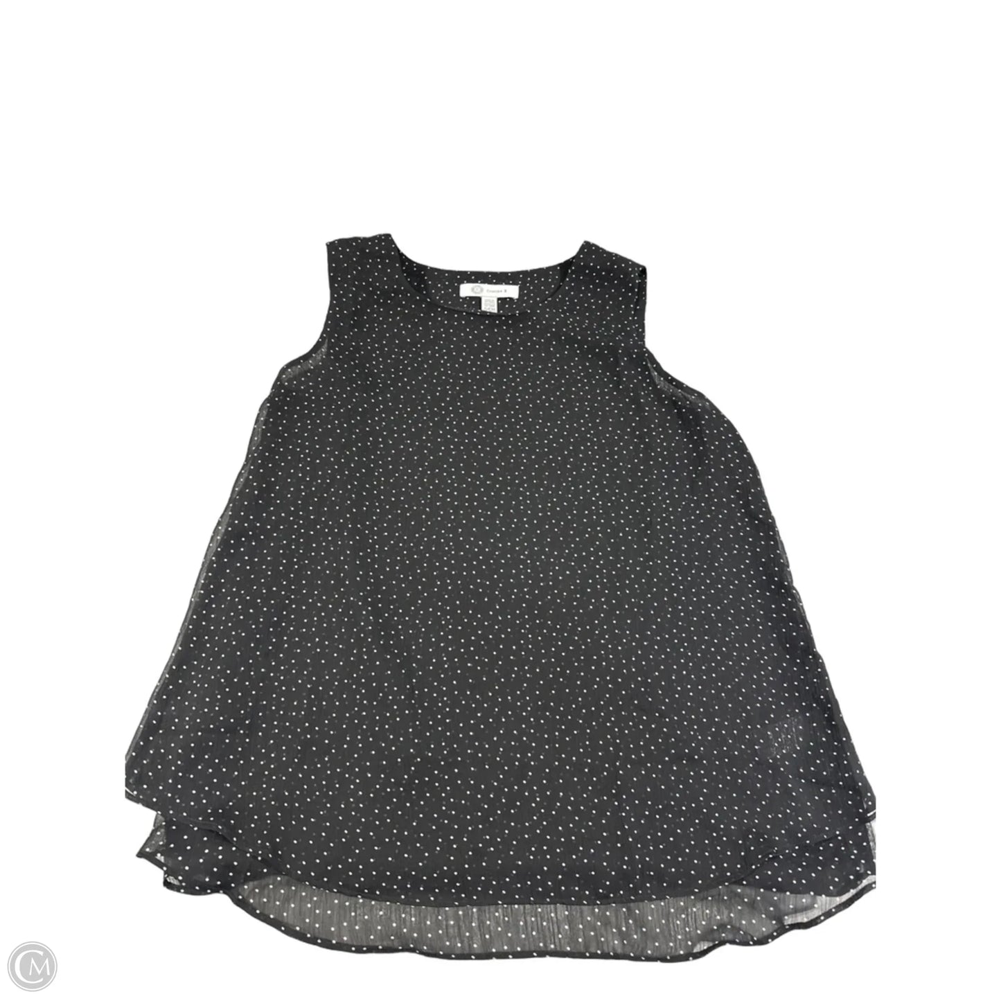 Tank Top By Cristina In Black, Size: S