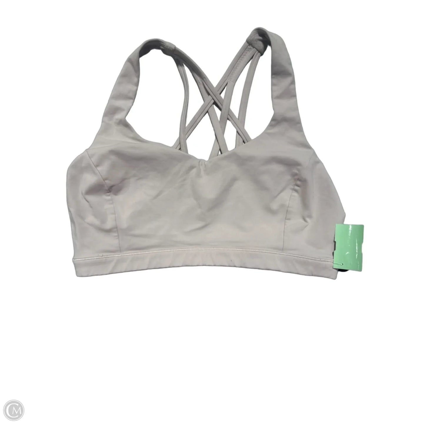 Athletic Bra By Lululemon In Grey, Size: 10