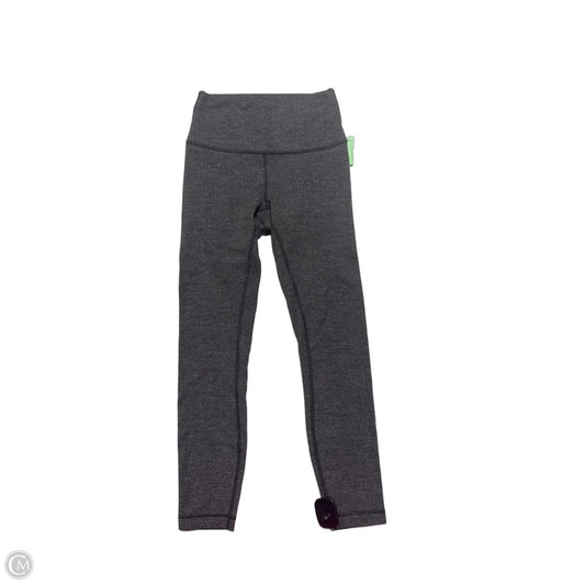 Athletic Leggings By Lululemon In Grey, Size: 4