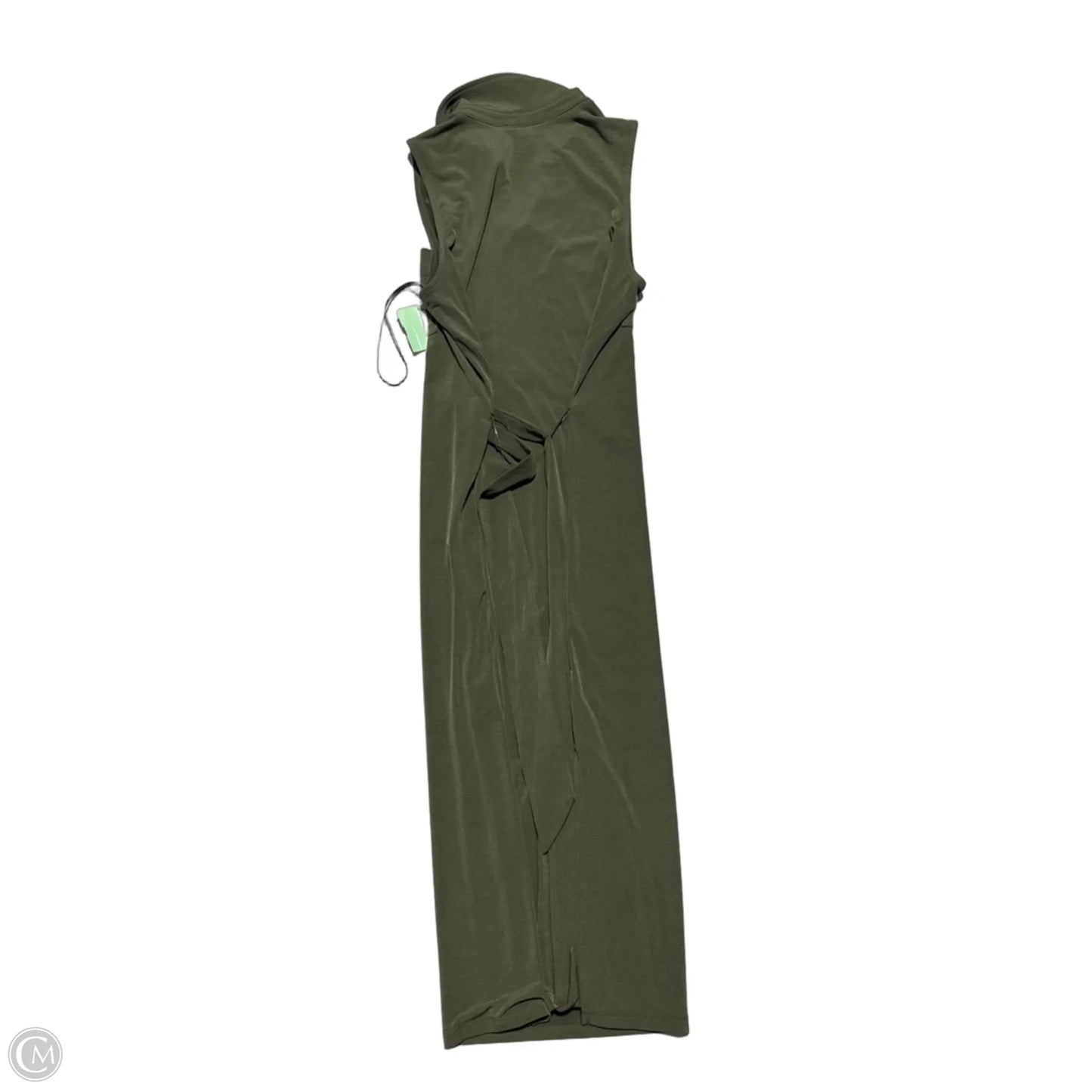 Dress Casual Midi By Michael By Michael Kors In Green, Size: M