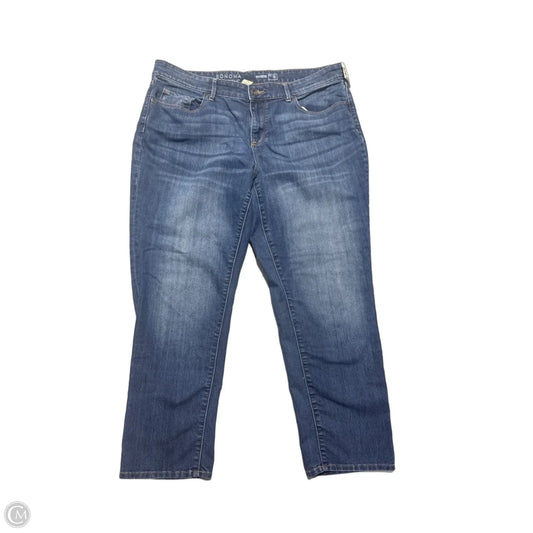 Jeans Boyfriend By Sonoma In Blue Denim, Size: 16