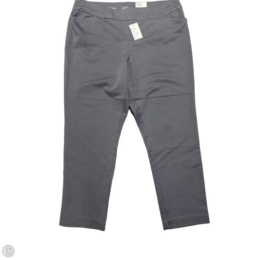 Pants Other By Croft And Barrow In Grey, Size: 22