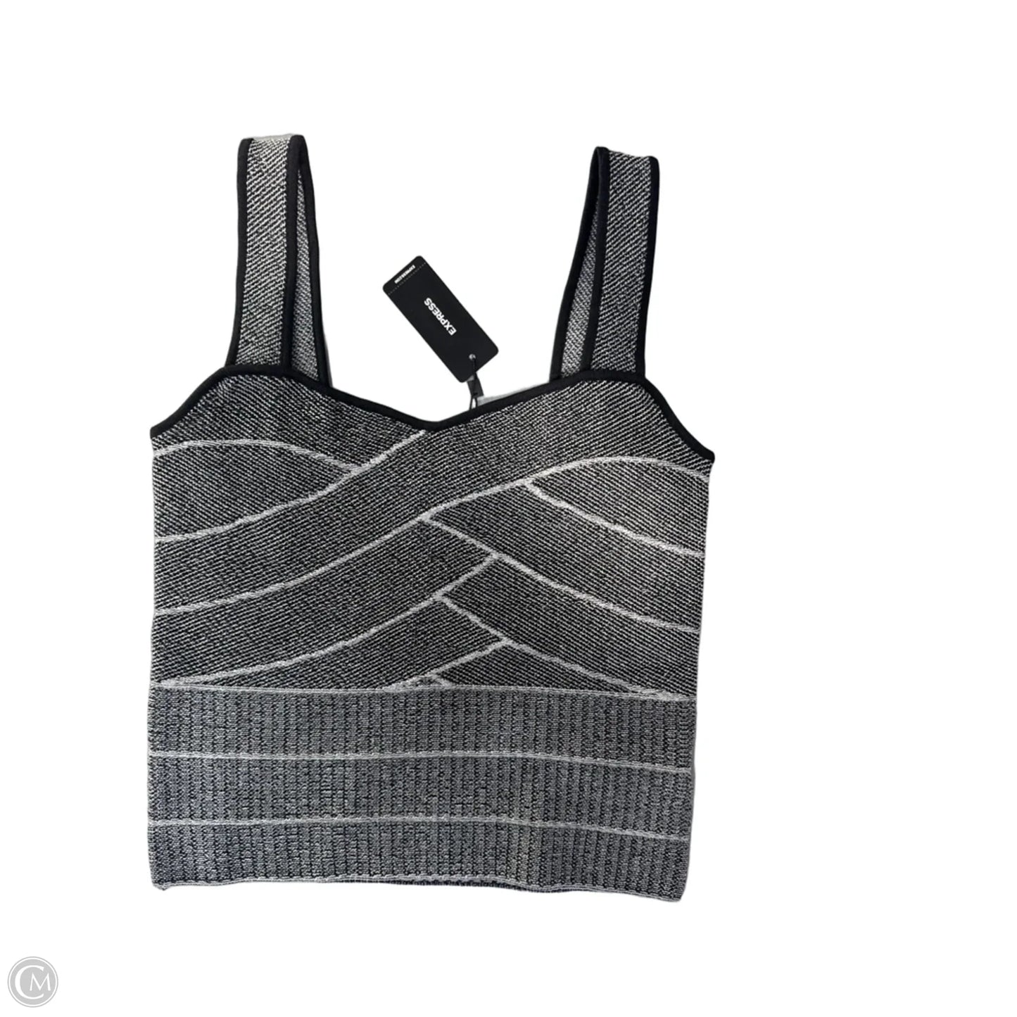 Tank Top By Express In Grey, Size: Xs