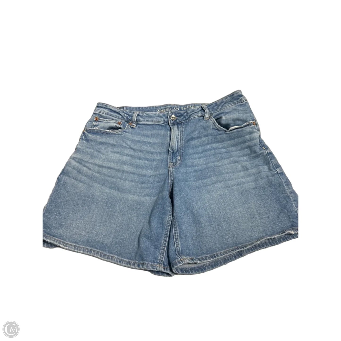 Shorts By American Eagle In Blue Denim, Size: 10