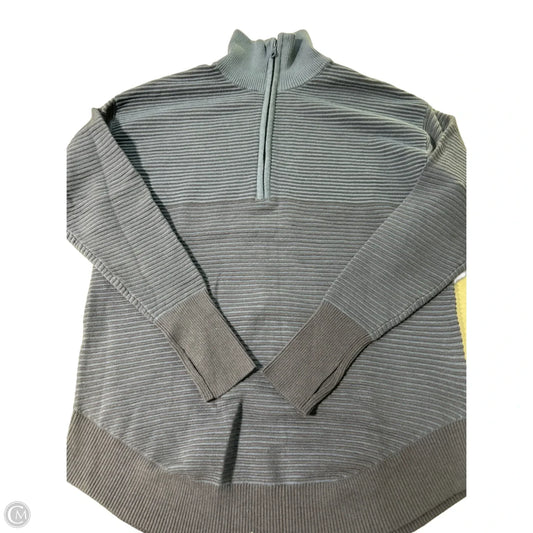 Top Long Sleeve By Aerie In Blue, Size: S