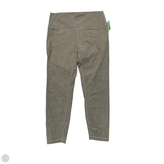 Athletic Leggings By Zyia In Green, Size: S