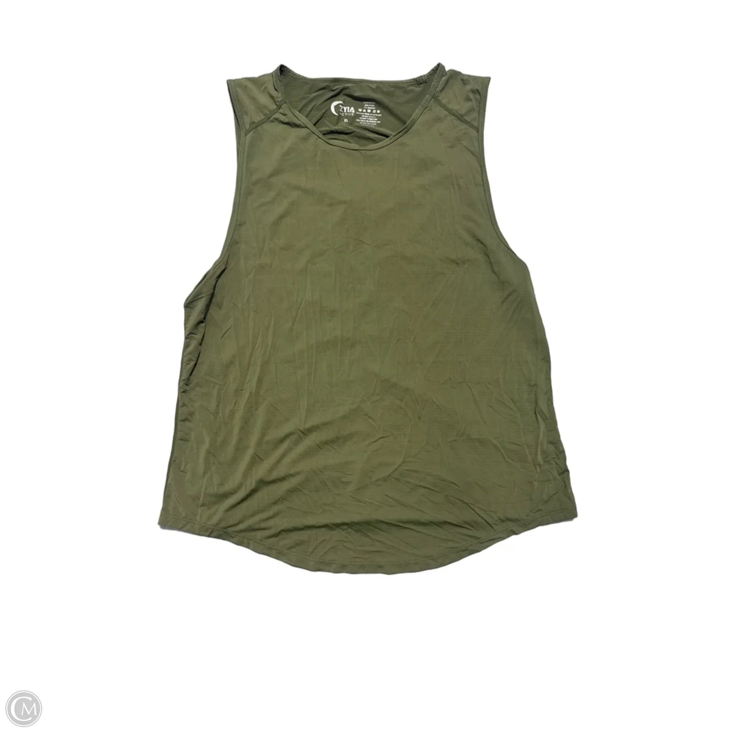 Athletic Tank Top By Zyia In Green, Size: Xl