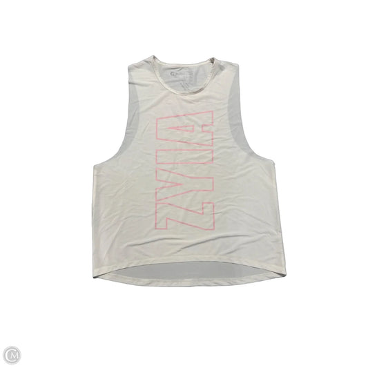 Athletic Tank Top By Zyia In White, Size: Xxl