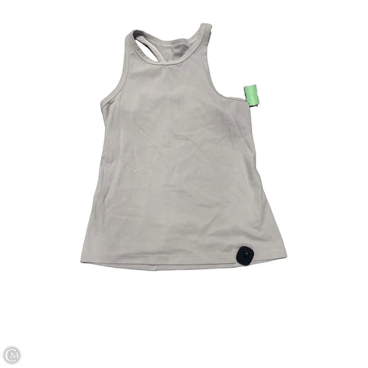 Athletic Tank Top By Lululemon In Grey, Size: 10
