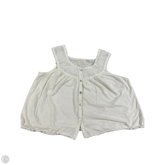 Tank Top By Lucky Brand In White, Size: S