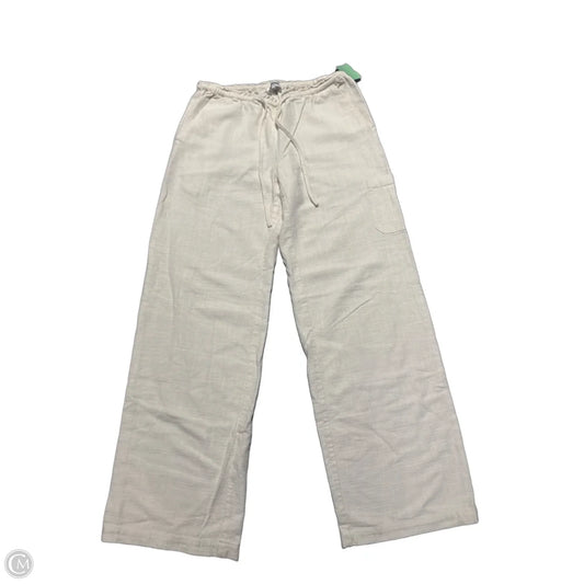 Pants Linen By Cmc In Cream, Size: Xs