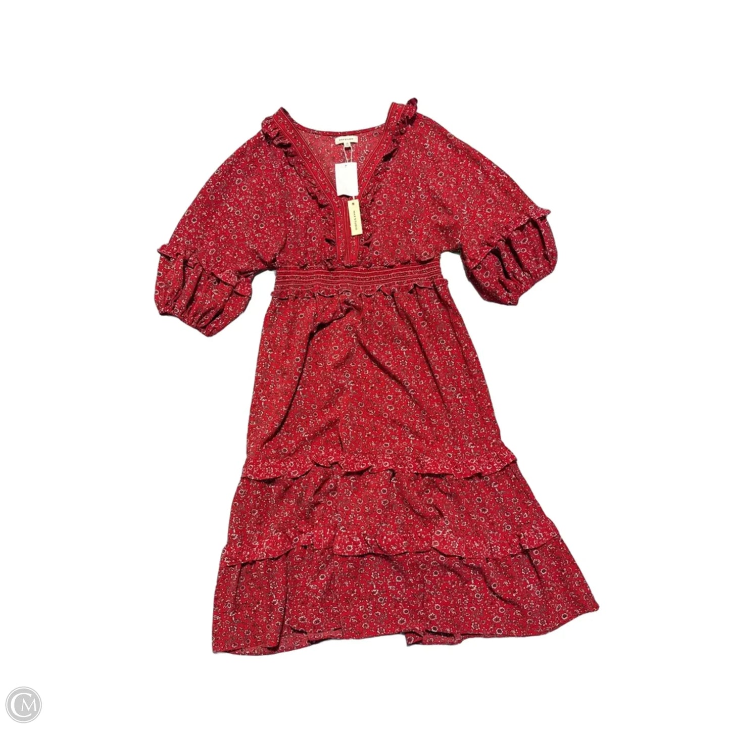 Dress Casual Maxi By Max Studio In Red, Size: M