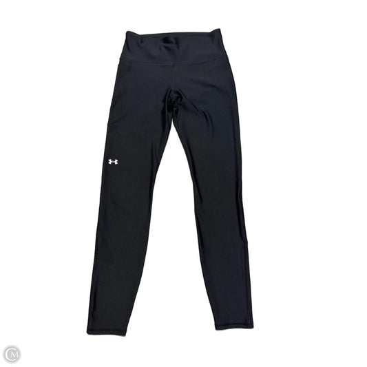 Athletic Leggings By Under Armour In Black, Size: M