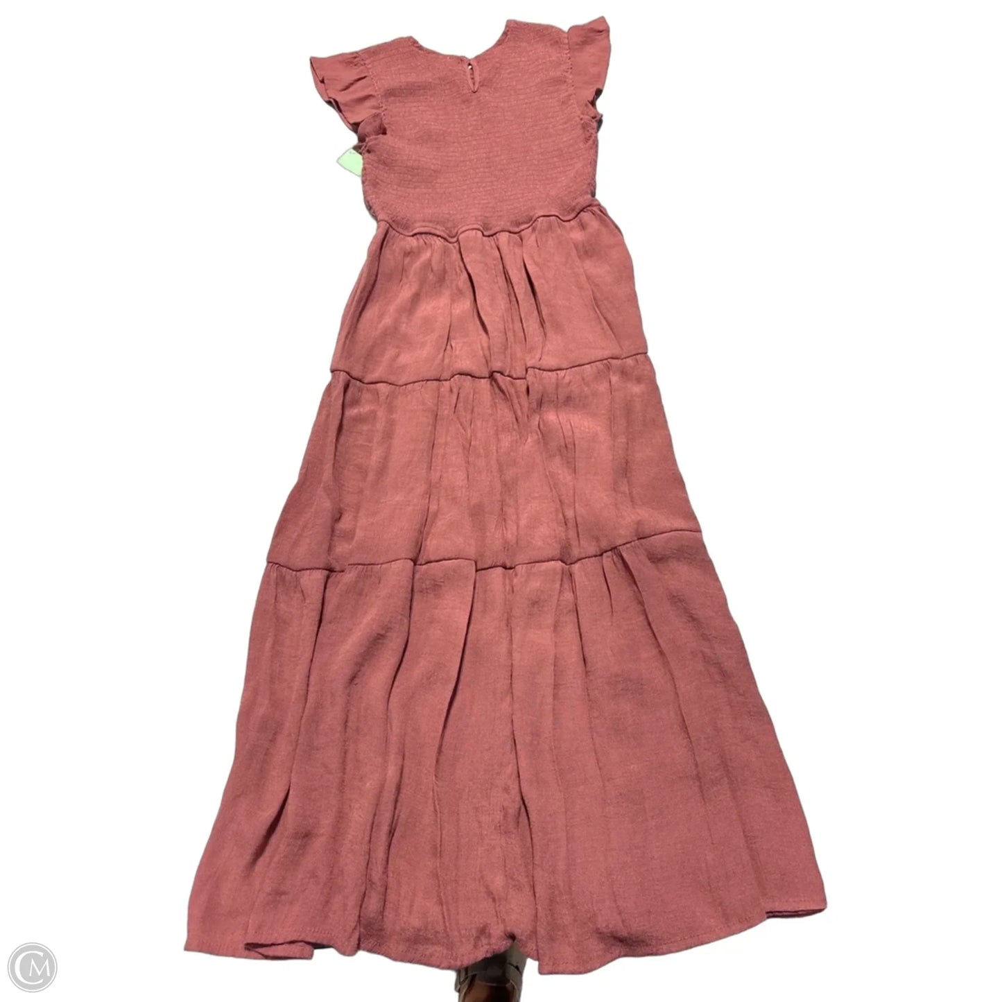 Dress Casual Maxi By Blu Pepper In Pink, Size: Xl