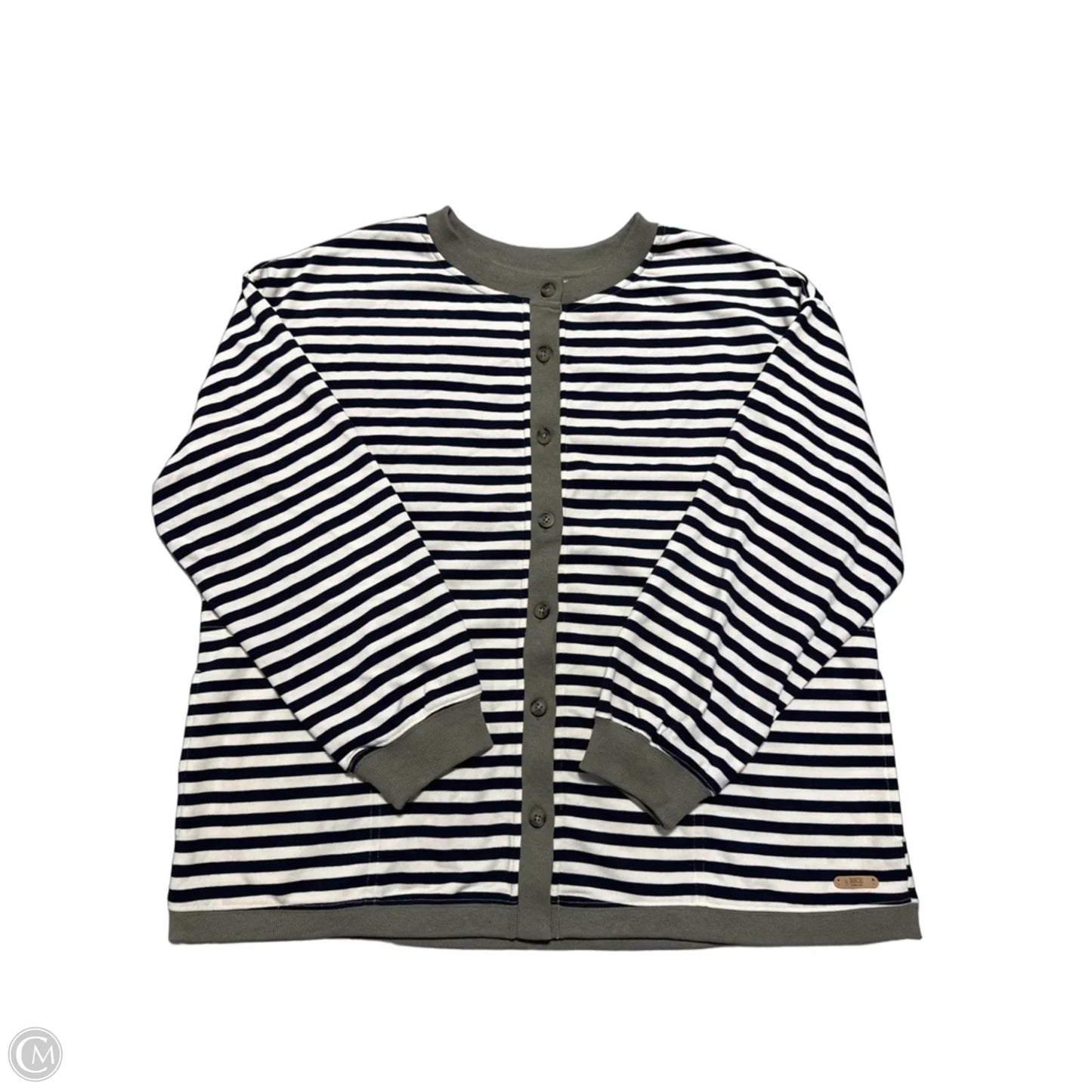 Cardigan By Bke In Blue & Green, Size: L