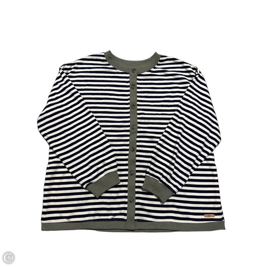 Cardigan By Bke In Blue & Green, Size: L