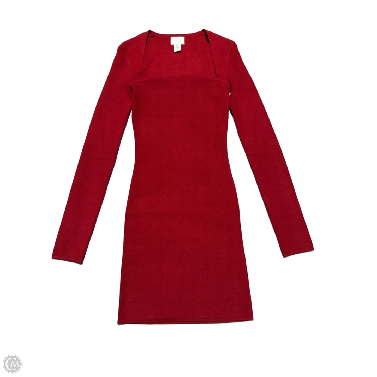 Dress Casual Short By H&m In Red, Size: Xs