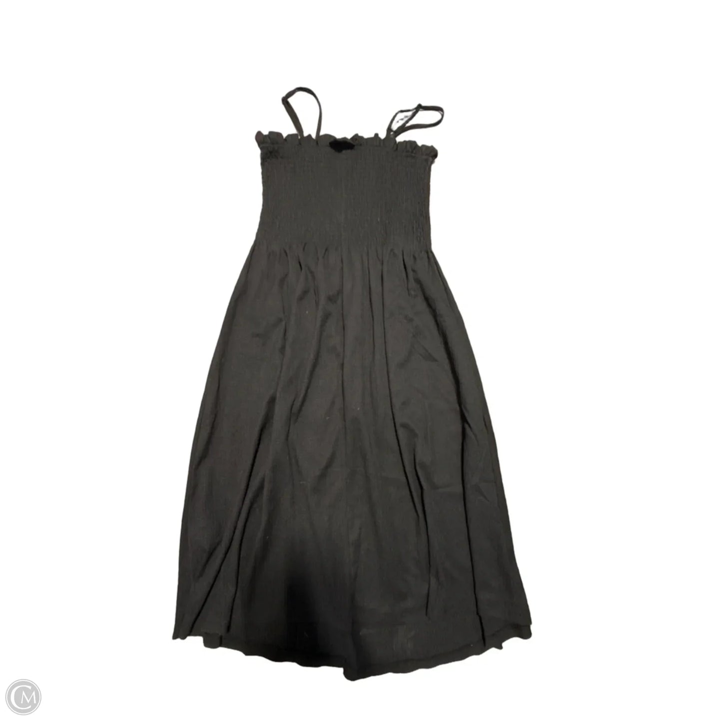 Dress Casual Maxi By H&m In Black, Size: L