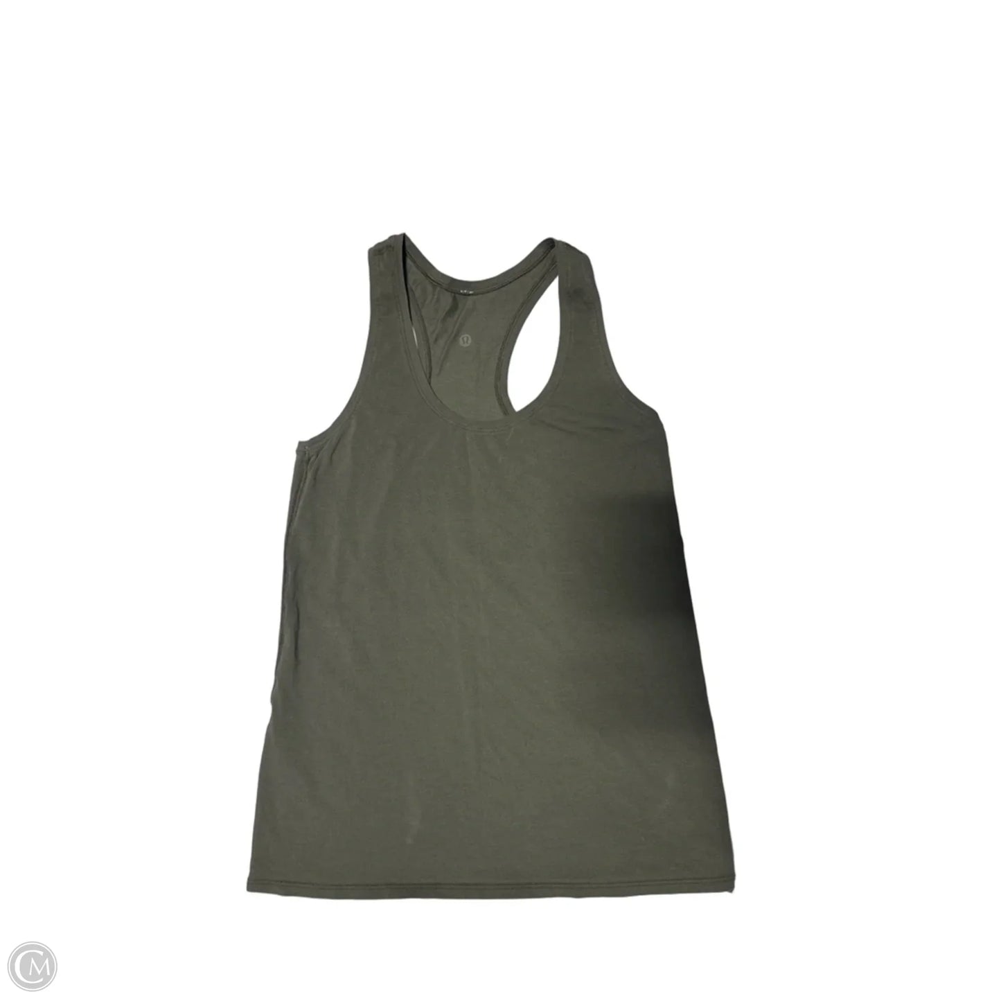 Athletic Tank Top By Lululemon In Green, Size: 8