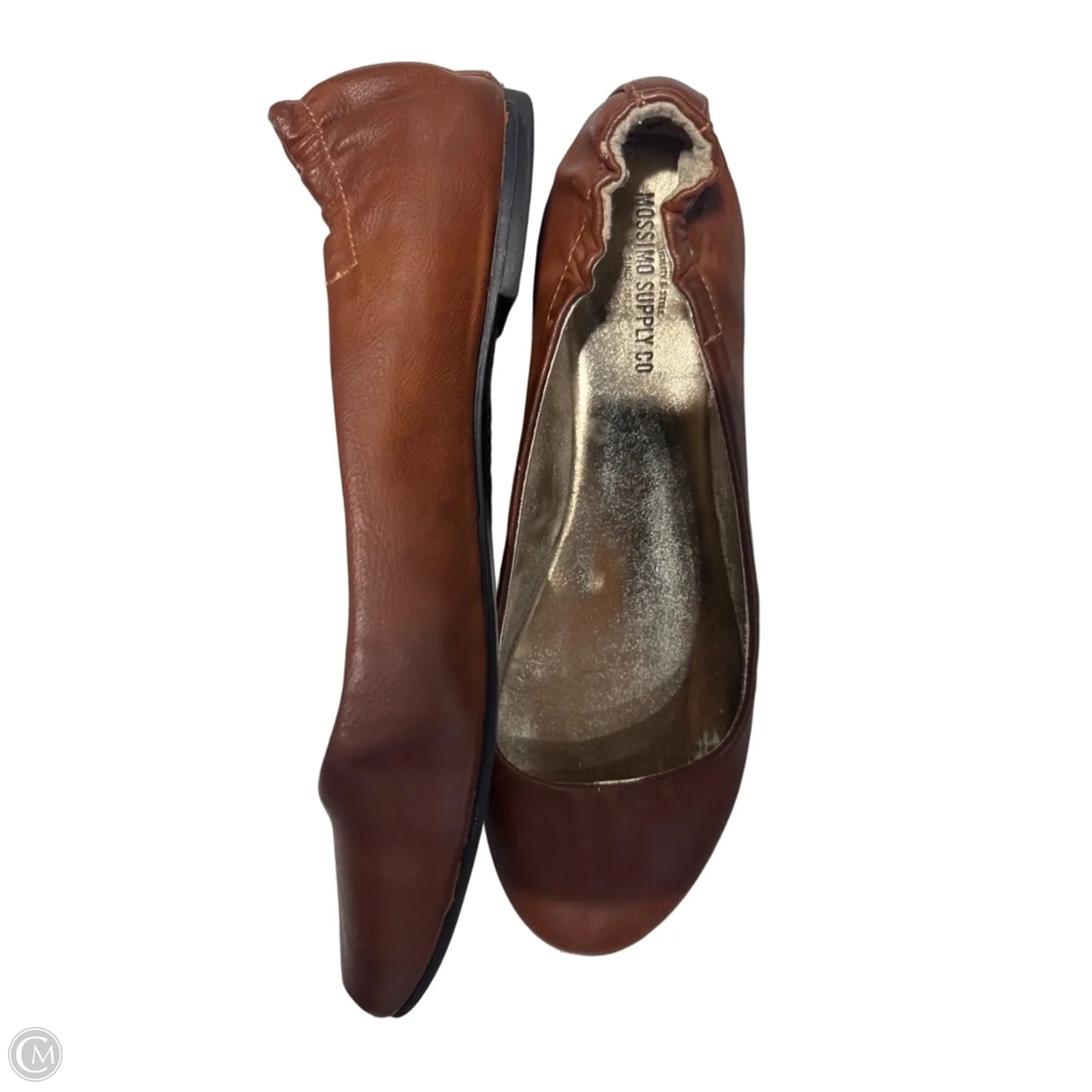 Shoes Flats By Mossimo In Brown, Size: 8