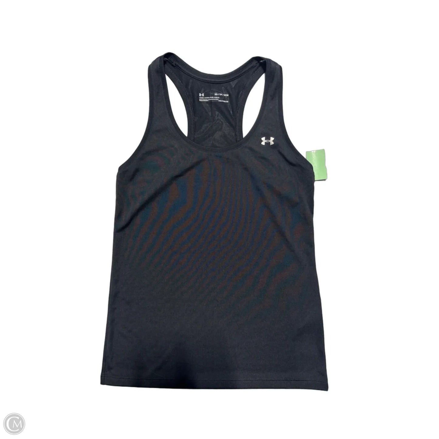 Athletic Tank Top By Under Armour In Black, Size: Xs