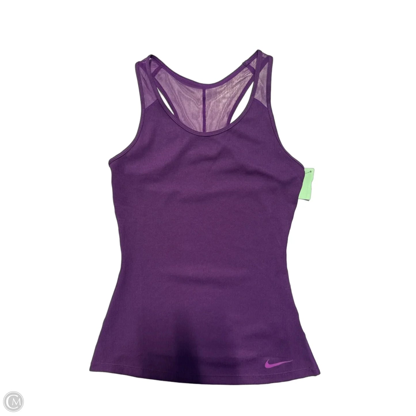 Athletic Tank Top By Nike In Purple, Size: Xs