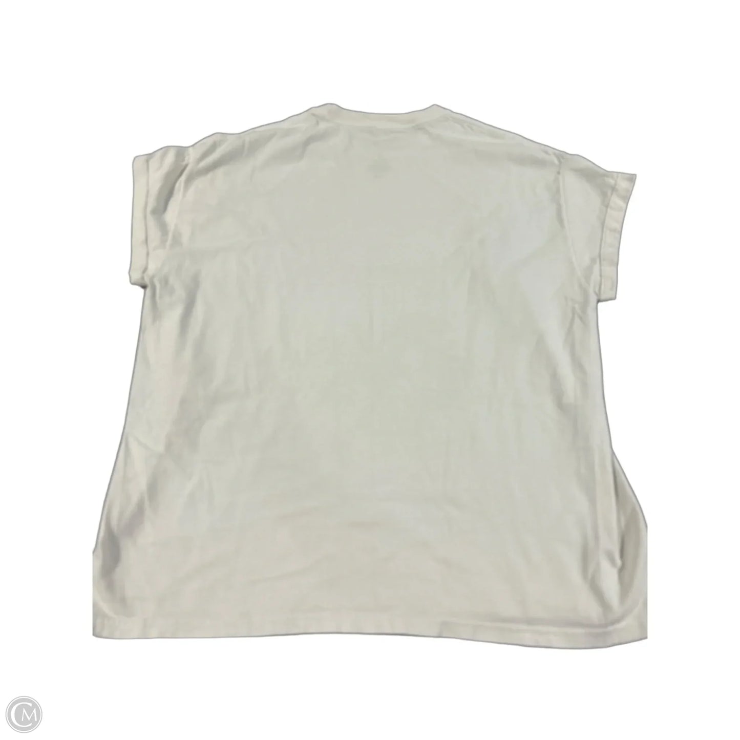Top Short Sleeve By Full Tilt In White, Size: L