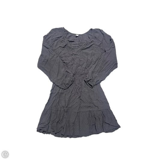Dress Casual Midi By Old Navy In Grey, Size: M