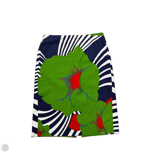 Skirt Midi By J. Crew In Multi-colored, Size: M