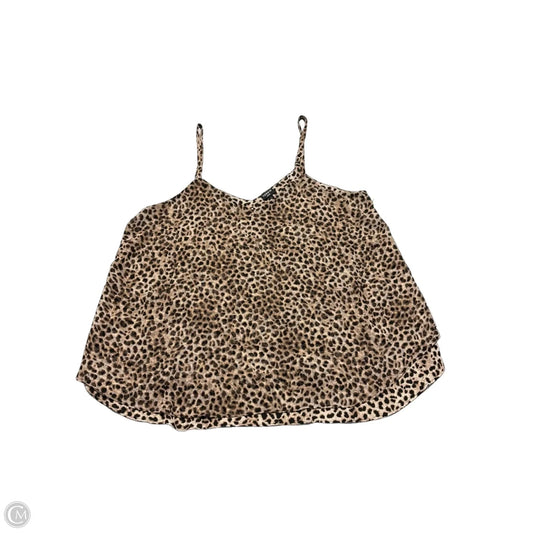 Tank Top By Torrid In Leopard Print, Size: 2x