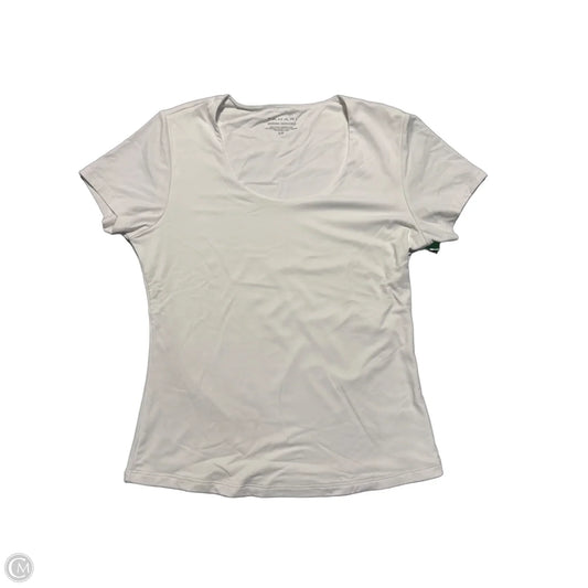 Top Short Sleeve By Tahari In White, Size: S