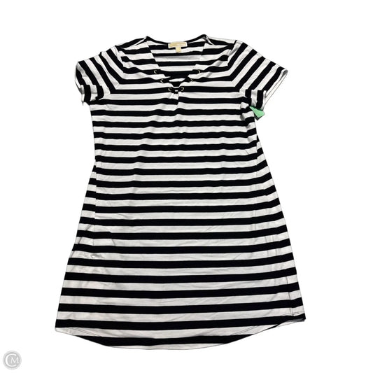 Dress Designer By Michael Kors In Black & White, Size: 1x