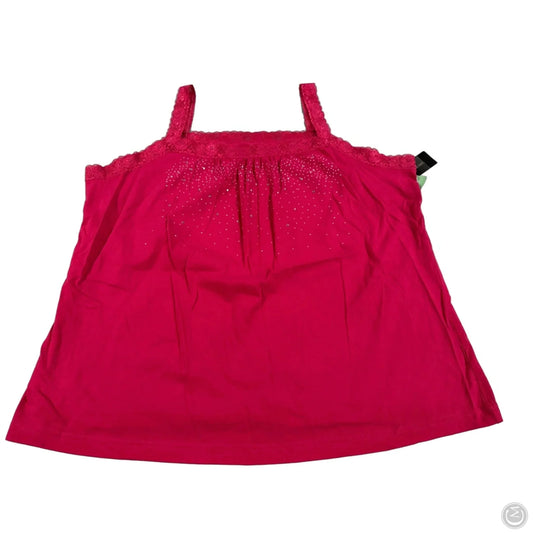 Tank Top By Lane Bryant In Pink, Size: 3x