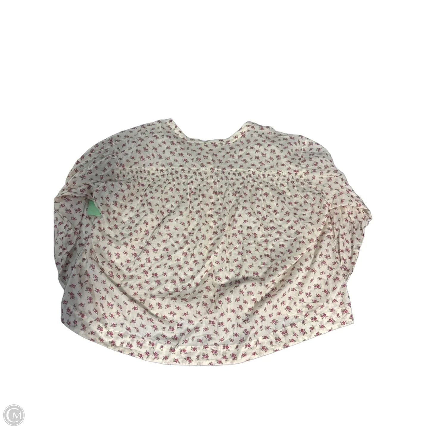 Top Long Sleeve By Lucky Brand In Cream, Size: L