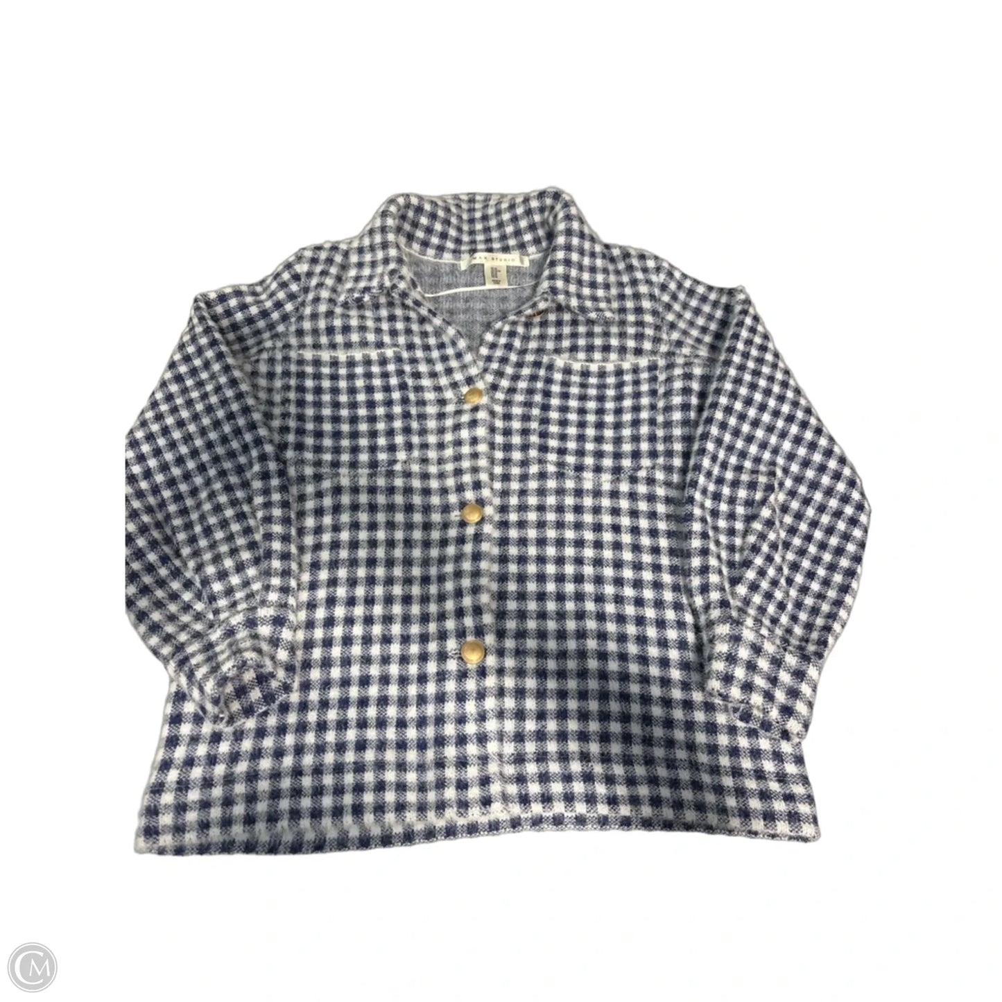 Coat Other By Max Studio In Blue, Size: M