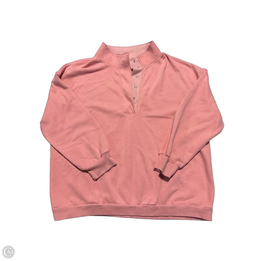 Sweatshirt Collar By Cmc In Pink, Size: Xl