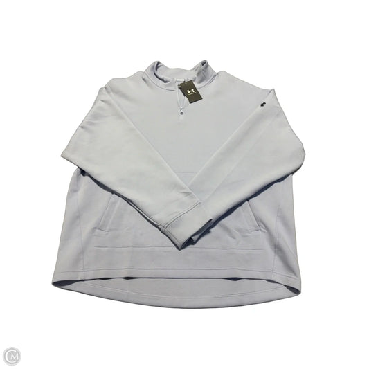 Sweatshirt Crewneck By Under Armour In Blue, Size: 2x