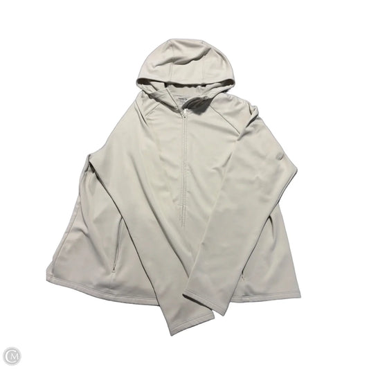 Athletic Jacket By Old Navy In Tan, Size: 2x