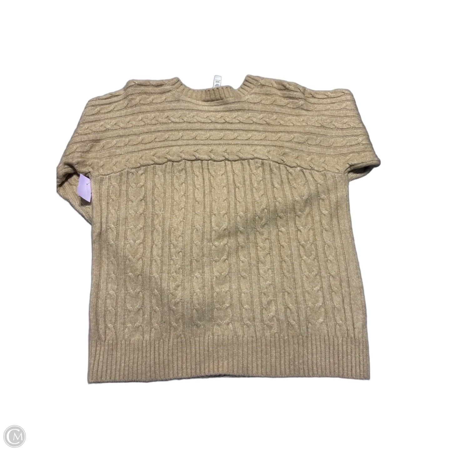 Sweater By St Johns Bay In Tan, Size: L