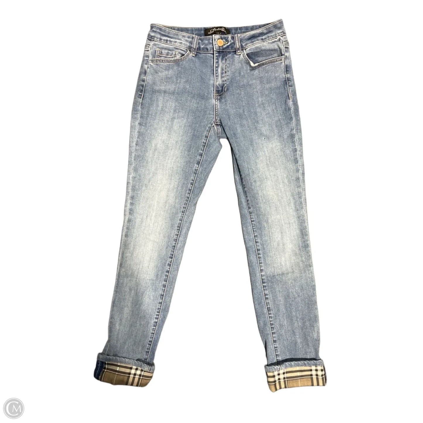 Jeans Straight By Charlie B In Blue, Size: 6