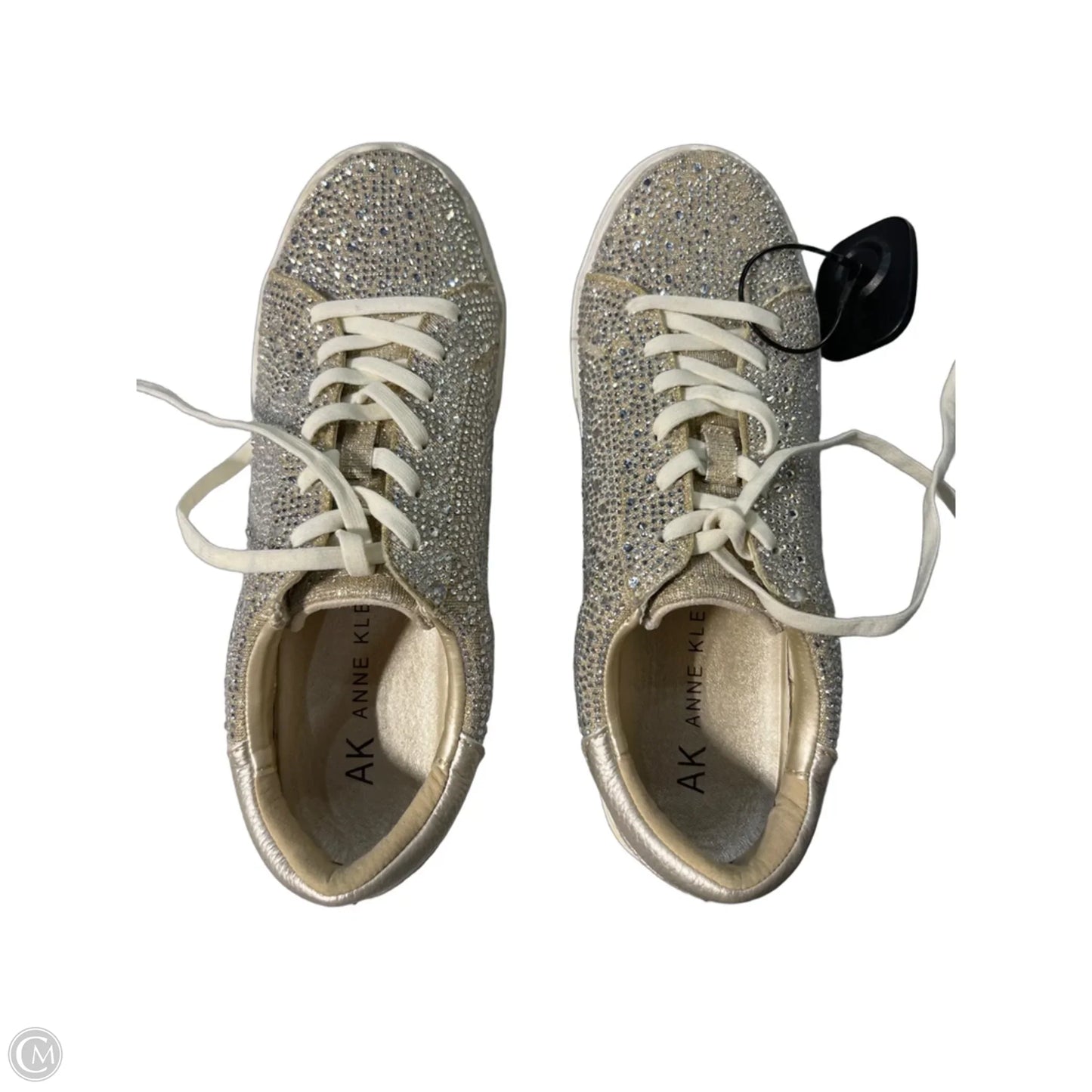 Shoes Sneakers By Anne Klein In Gold, Size: 8