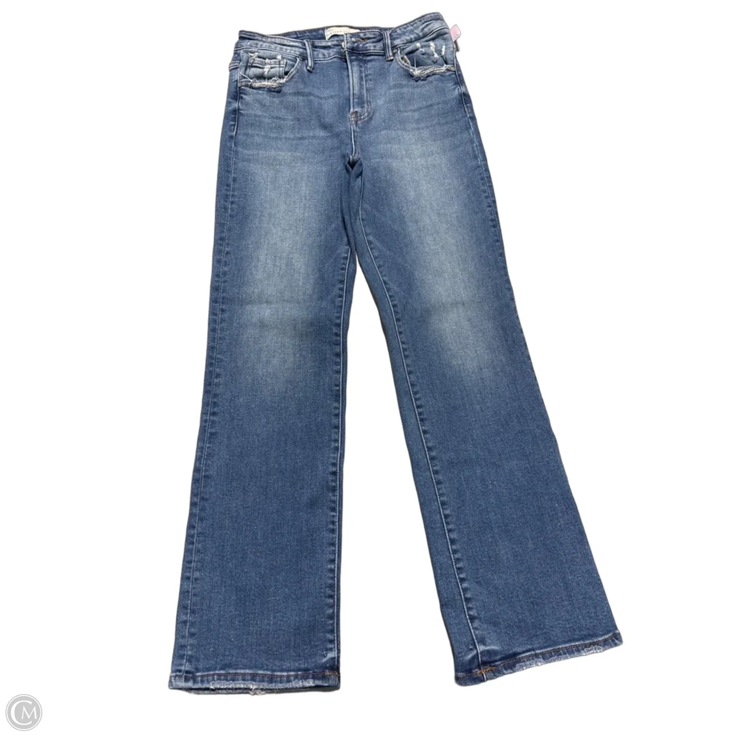 Jeans Straight By Risen In Blue, Size: 2