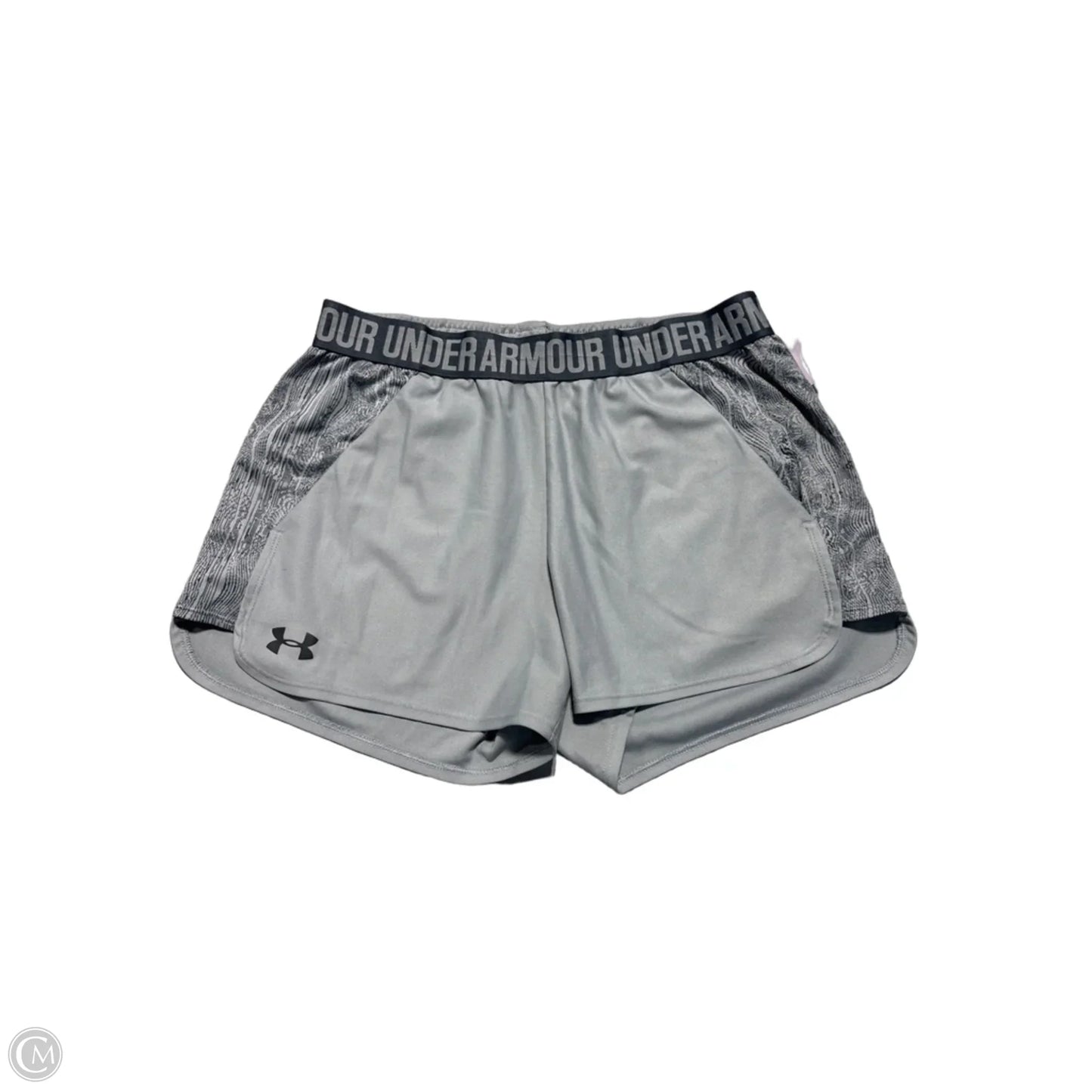 Athletic Shorts By Under Armour In Grey, Size: M